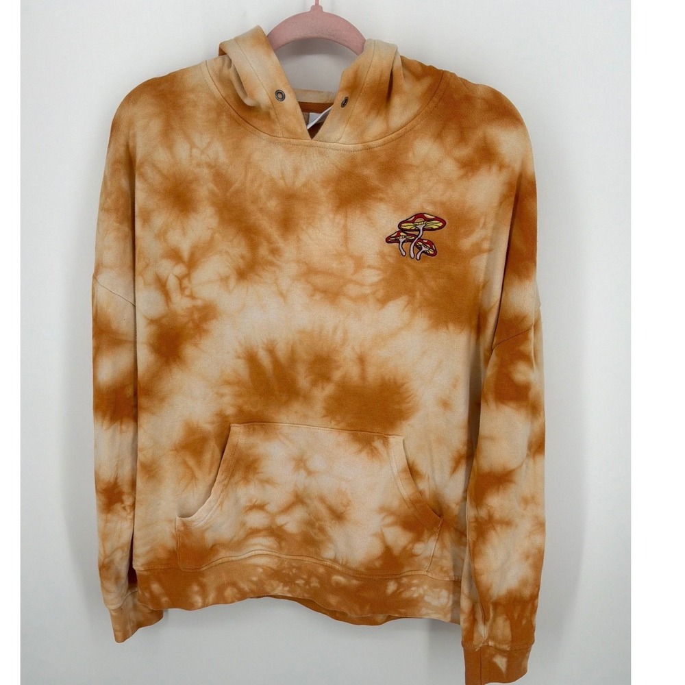Empyre Medium Tie Dye Mushroom Graphic Hoodie